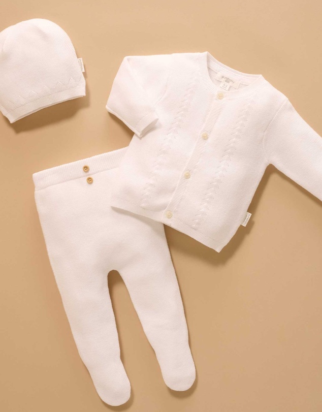 Purebaby - Textured Legging - Babies