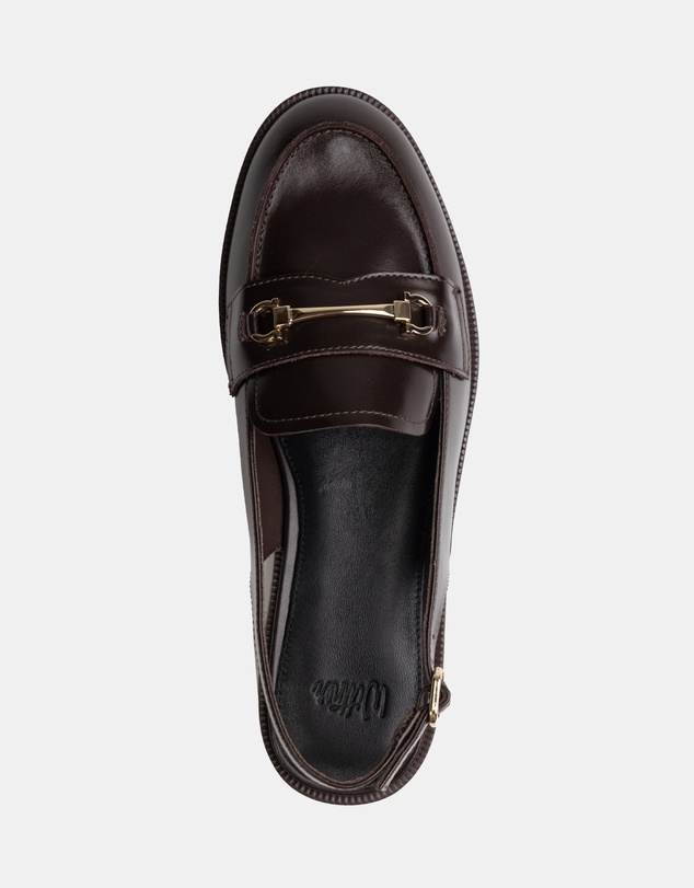 Wittner - Alexia Leather Slingback Loafers