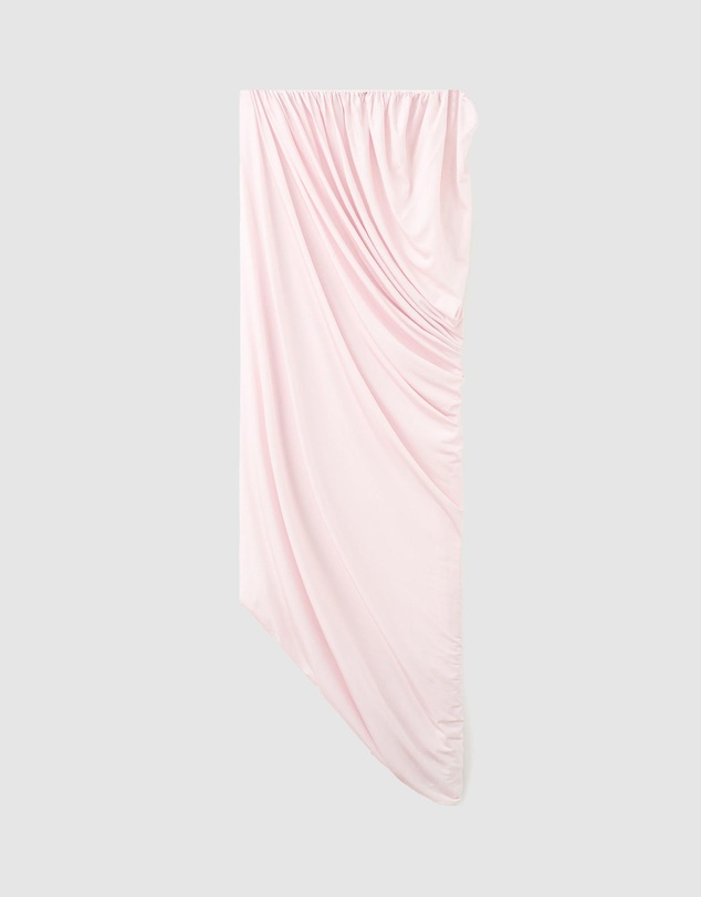 M.N.G - Draped Asymmetrical Bandeau Dress