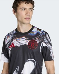 adidas Performance - Manchester United 25/26 Pre Match Football Jersey Mens