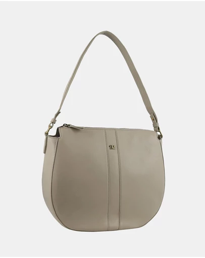 Pierre Cardin - Pierre Cardin Ladies Leather Classic Hobo Bag