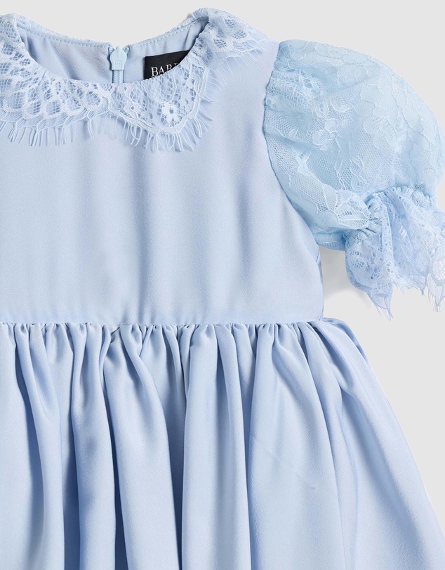 Bardot Junior - Greta Satin Lace Dress - Kids-Teens