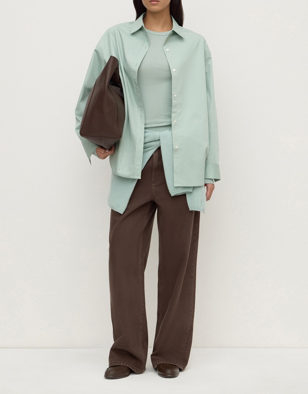Assembly Label - Marigold Poplin Long Sleeve Shirt