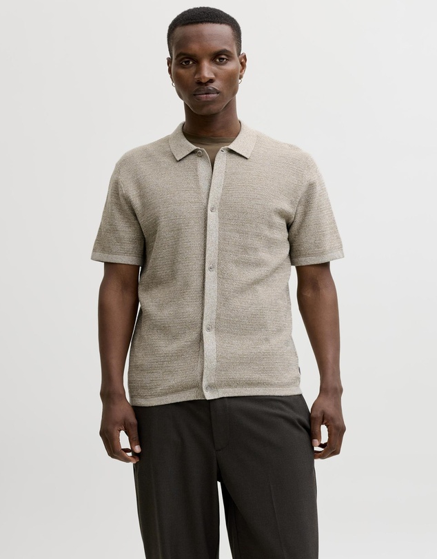 Jack & Jones - JJEGeorge Knit Shirt SS SN