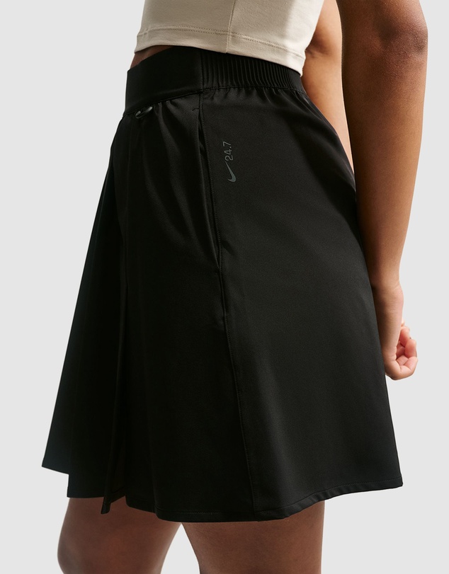 Nike - 24.7 PerfectStretch Dri-FIT High-Rise Pleated Skirt