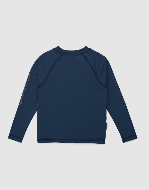 Crywolf - LONG SLEEVE RASH VEST Navy