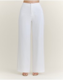Six Stories - Pleated Wide Leg Trouser