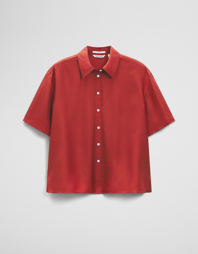 Country Road - Short Sleeve Silk Shirt