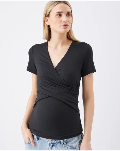 Ripe Maternity - Luxe Knit Embrace Nursing Tee