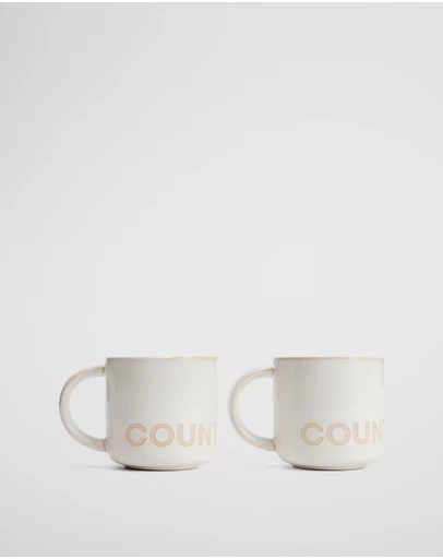 Country Road - Demm Mug Set Of 2