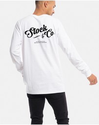 Stock & Co. - Scroll Long Sleeve Tee