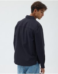 AERE - Brushed Cotton Overshirt
