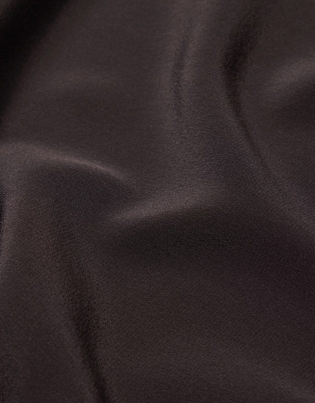 Calibre - Camp Collar Silk Shirt Espresso