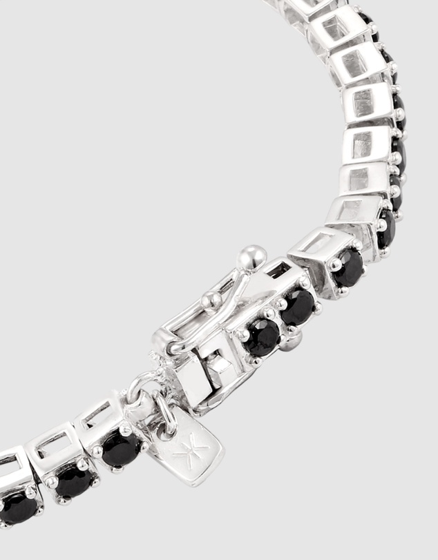 Kuzzoi - ICONIC EXCLUSIVE - Zirconia Tennis Bracelet in 925 Sterling Silver