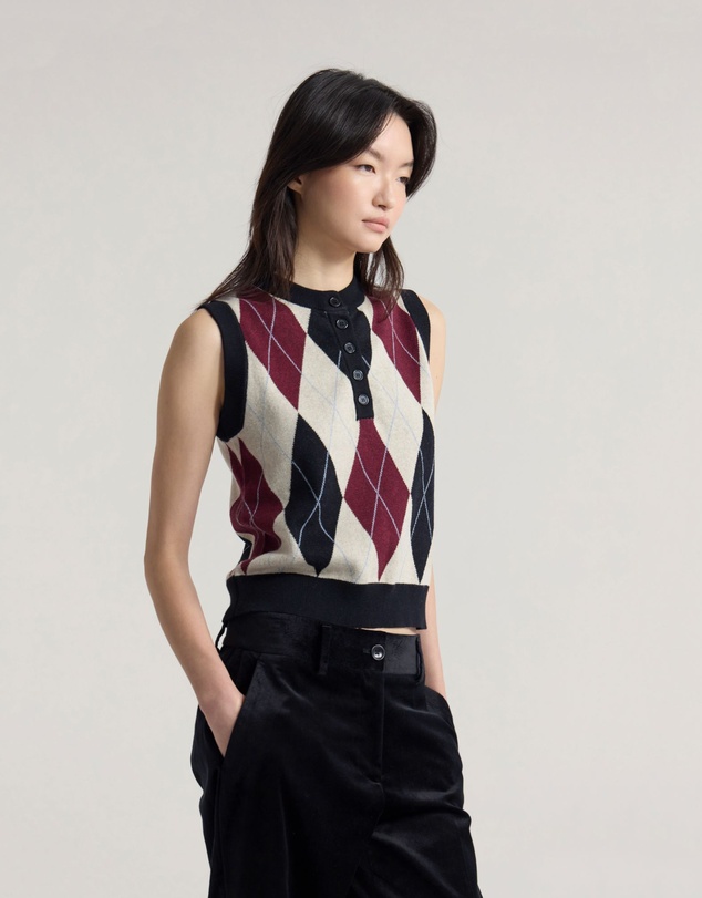 Oxford - Carina Argyle Vest