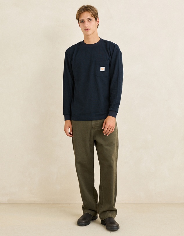 Rhythm - Vintage Pocket LS Waffle
