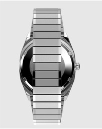 TIMEX - Timex® Automatic 1983 E Line 34mm Stainless Steel Expansion Band Watch