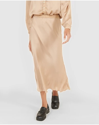 Primness - Bias Long Skirt