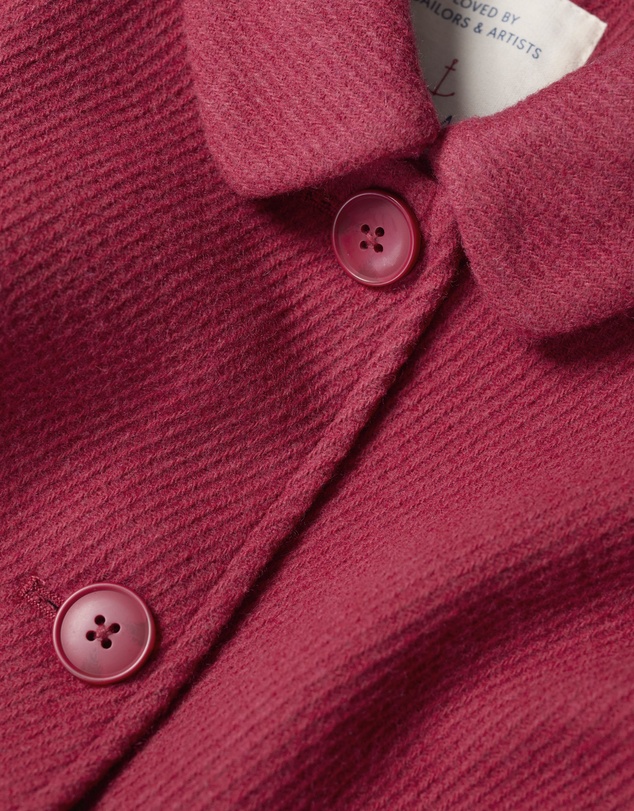 Seasalt - Seasalt Cornwall Pink Wood Cabin Coat