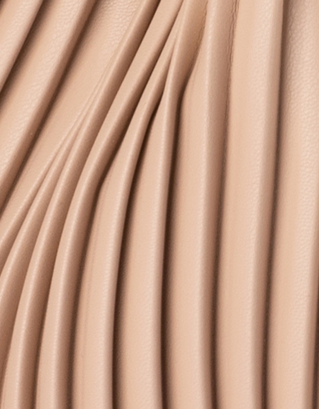 Olga Berg - Remi Pleated Drawstring Bag
