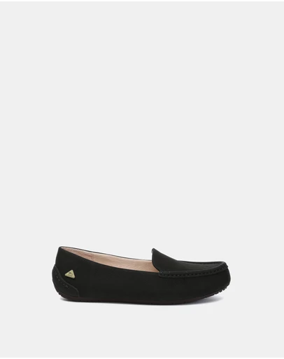 EVERAU - EverAU Ugg Morris Cow Suede Upper Loafer Oxfords Flats