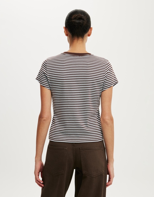 Cotton On - 90S Baby V Neck Tee