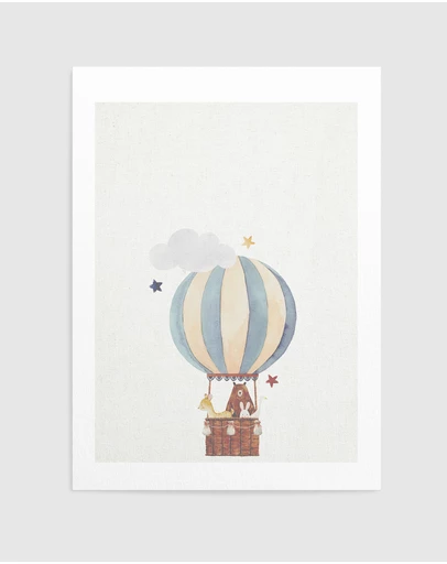 Olive et Oriel - Sky Friends On Linen II
