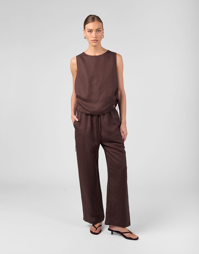 MVN - Think Twice Linen Top
