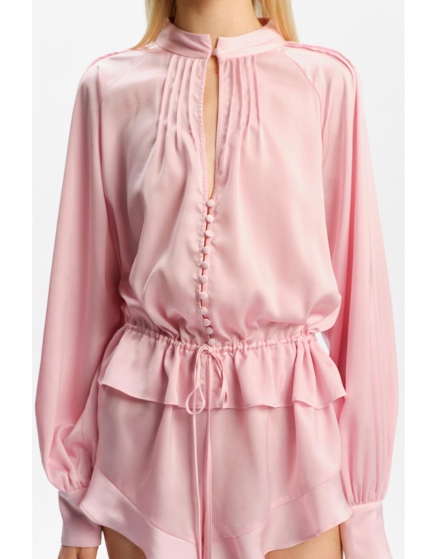 Bardot - Lorelle Frill Detail Playsuit