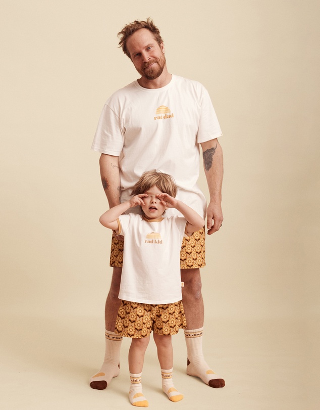 Banabae - Rad Dad Classic Tee - Natural