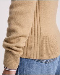 David Lawrence - Zip Thru Merino Cardigan
