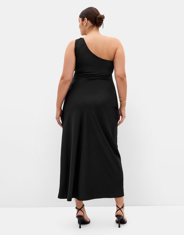 City Chic - Jayne One Shoulder Maxi Dress