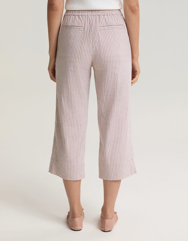 Sportscraft - Rosa Crop Linen Pant