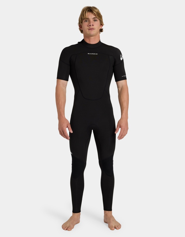 Quiksilver - Mens 2/2mm Prologue Short Sleeve Back Zip Wetsuit