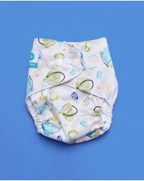 itti bitti - Swim Nappy with Small Wetbag - Sandcastle