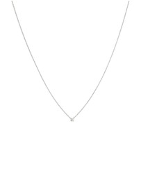 Michael Hill - Mini Diamond Solitaire Necklace in 10kt White Gold