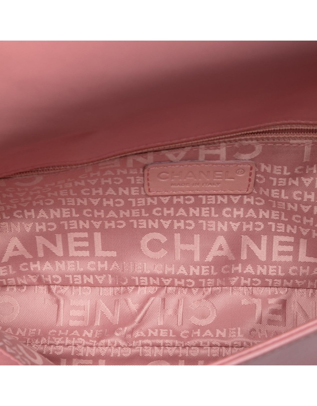 Pre-Loved by Azura Reborn - Pre-Loved Stitched Lambskin Logo Flap