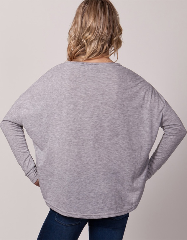 Silent Theory - Basic Oversized L/S Tee