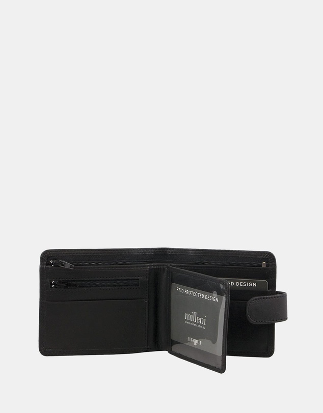 Milleni - Milleni Leather Men's Tab Wallet