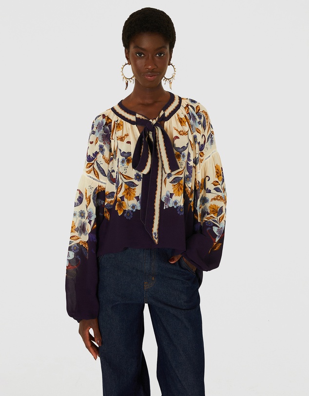 Farm Rio - Golden Nature Blouse