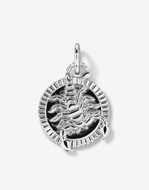 Michael Hill - Diamond Accent Scorpio Zodiac Pendant in Sterling Silver