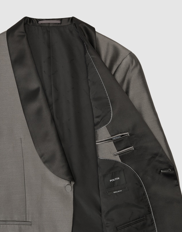 Politix - Black Tie Wool-silk Tuxedo