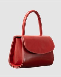 By Far - Mini 2.0 Semi Patent Leather Bag