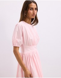 The Fated - Gallery Waisted Midi Dress