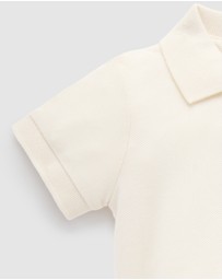 Purebaby - Polo Bodysuit -Kids-Babies
