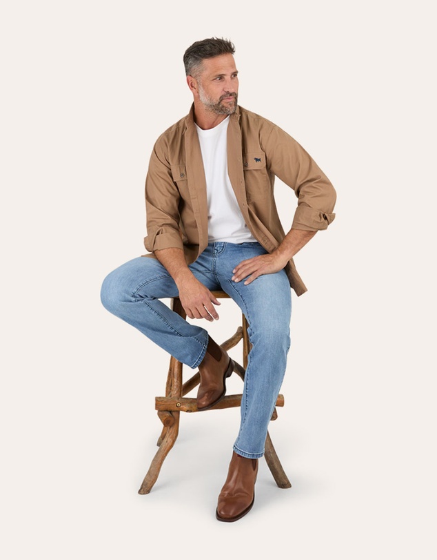 Ringers Western - Mitchell Mens Straight Leg Jeans
