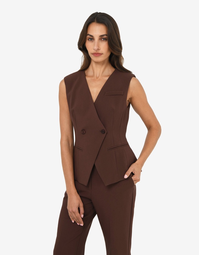 Forcast - Nikki Collarless Vest