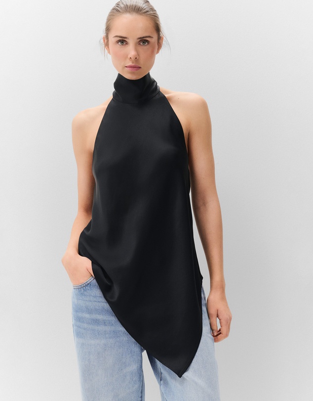 UNISON - Satin Halter Top