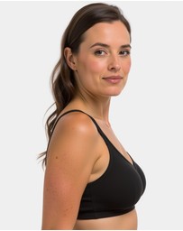 Ava & Audrey  - Ava & Audrey Margaret Cotton Wire-Free Front Opening Bra