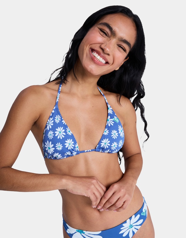 Roxy - Womens Printed Essentials Tiki Tri Bikini Top